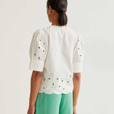 Puff blouse