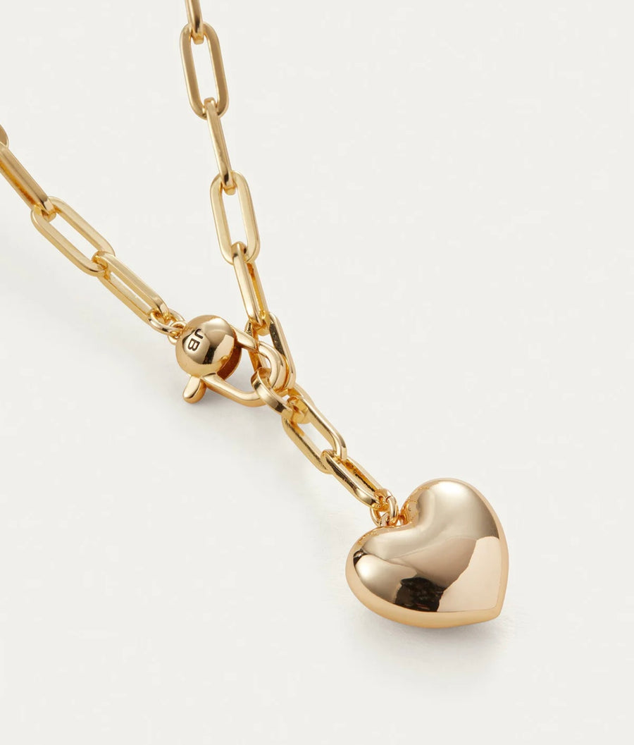 Puffy heart Necklace