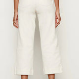 Marine Crop Denim - milky pink
