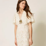 Madonna lace dress