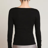 Bow knit top