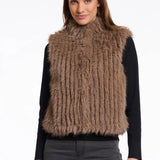Dava faux fur vest