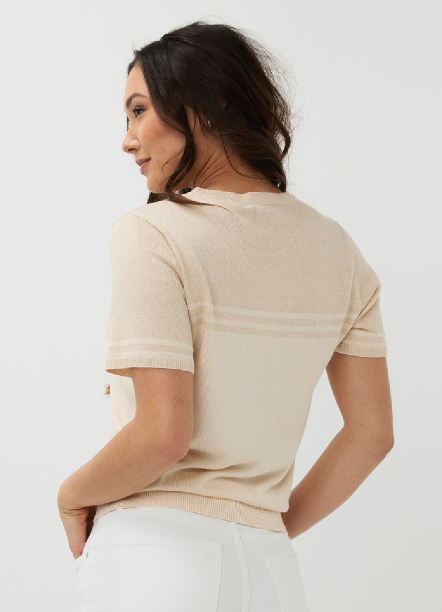Shimmer top