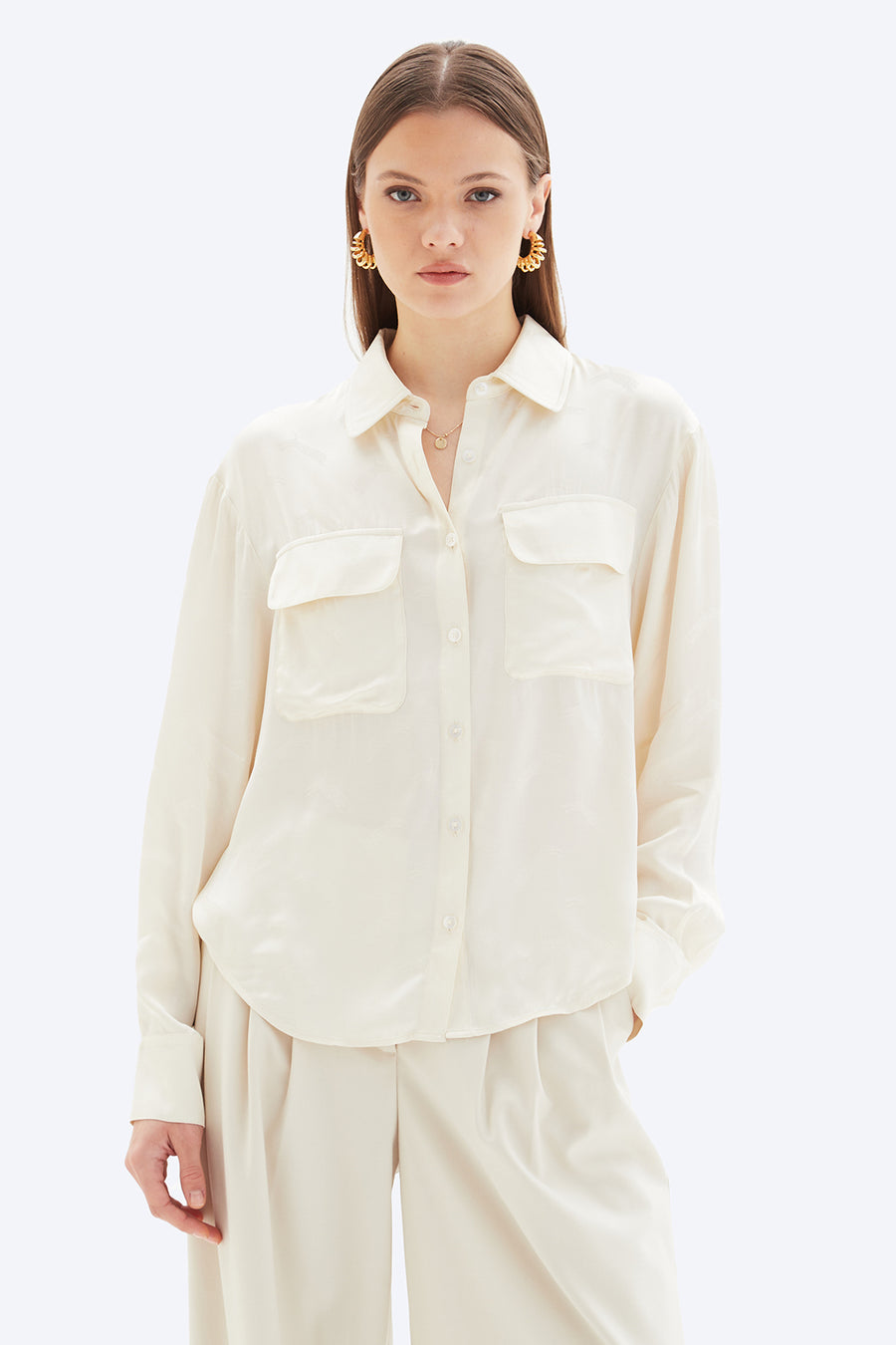 Tiger Button-Up