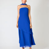 Azure coast scarf dress