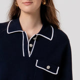 Navy polo