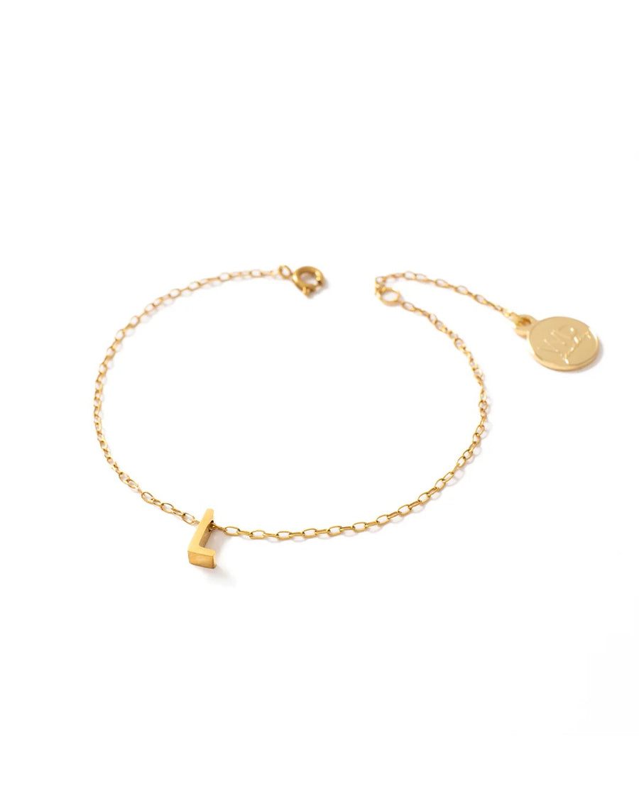 Initial Bracelet | gold