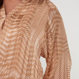 Rust blouse