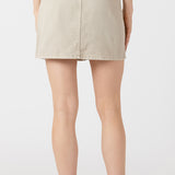 Copper Denim Skirt