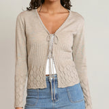 Baked cardigan