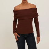 Studio city top | dark mocha