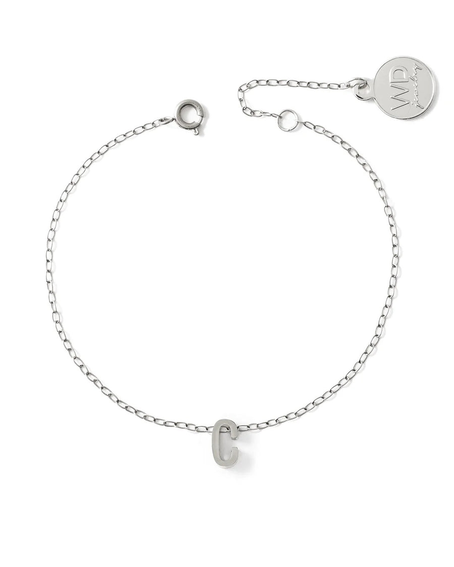 Initial Bracelet | silver