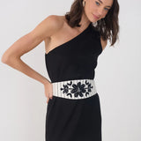 Embroidered maxi dress
