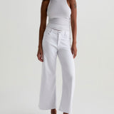 Sadie wide leg crop | gallery white