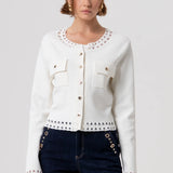 Cream cardi jacket