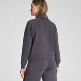 Air essential Half zip | smoke