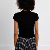 Ball knit top