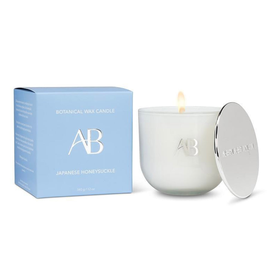 Botanical wax Candle | Japanese honeysuckle