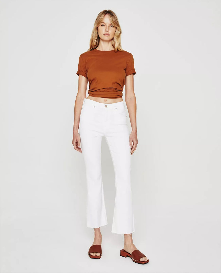 Farrah Boot Crop | White