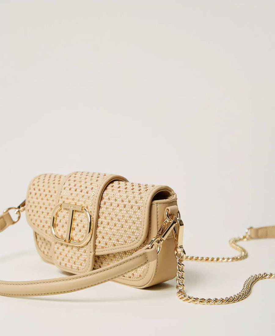Amie mini bag straw