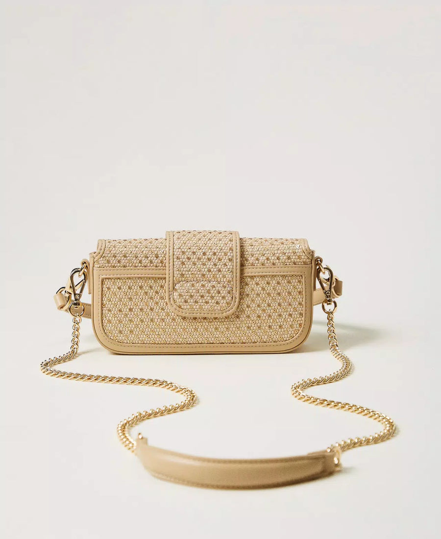 Amie mini bag straw