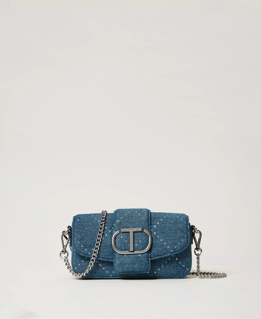Amie Denim mini bag