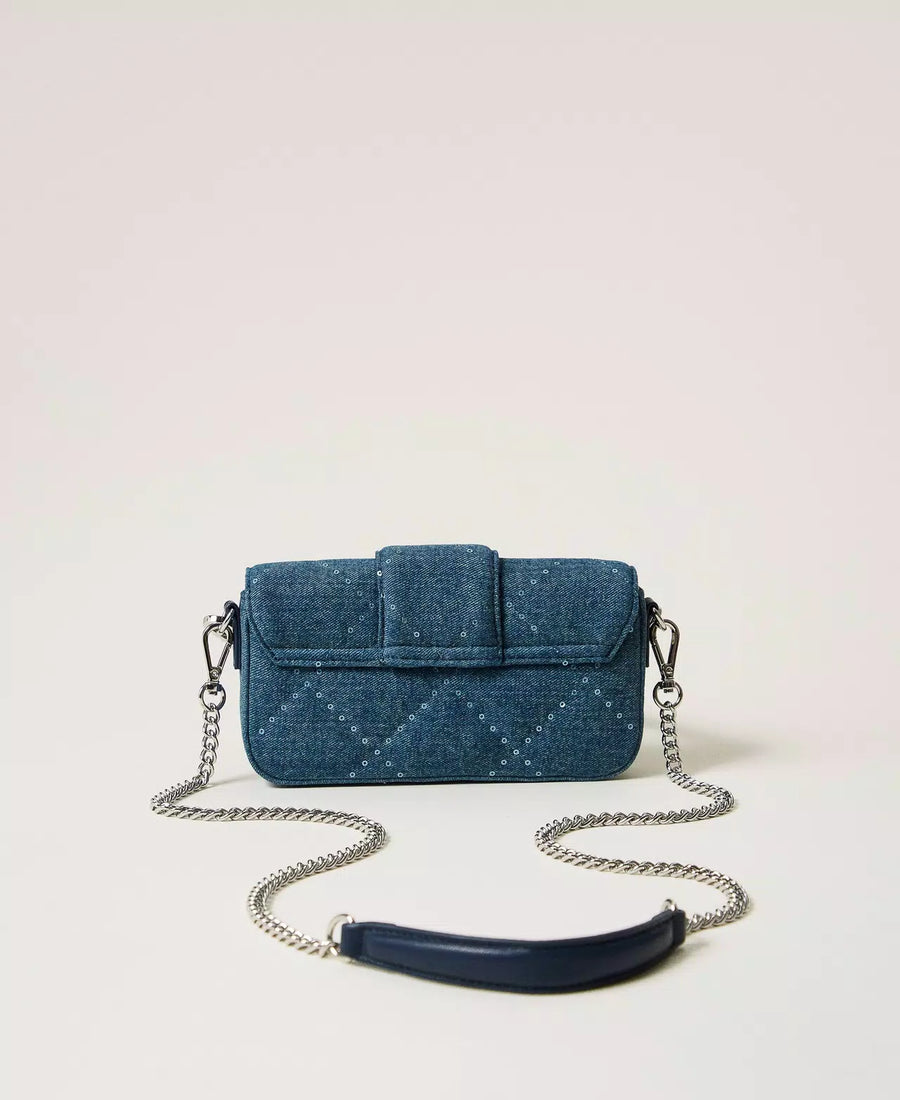 Amie Denim mini bag