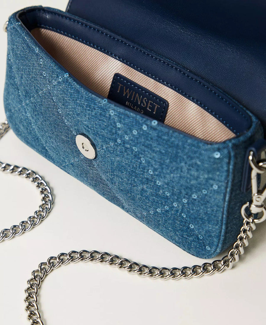 Amie Denim mini bag
