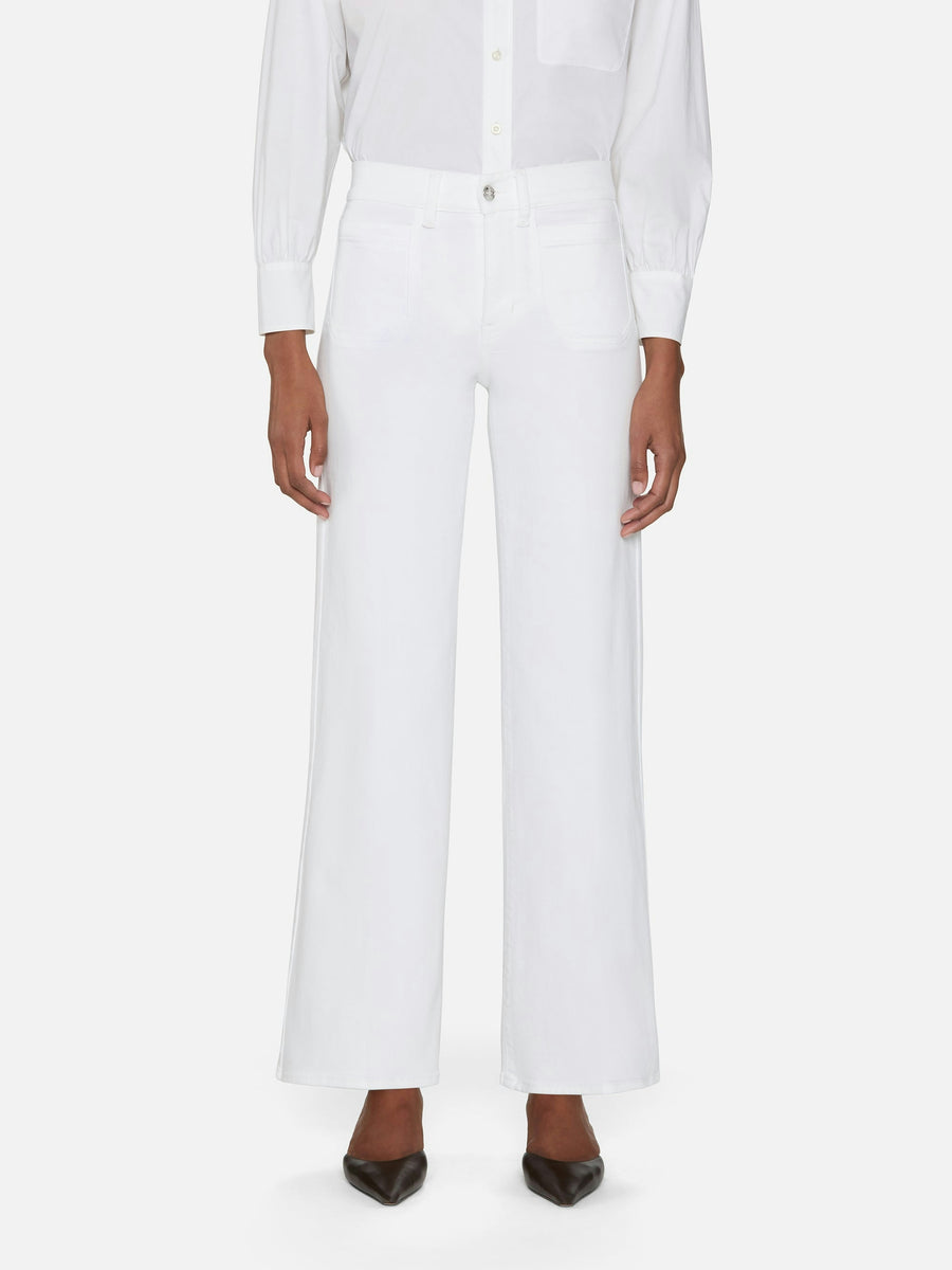 Slim le palazzo denim