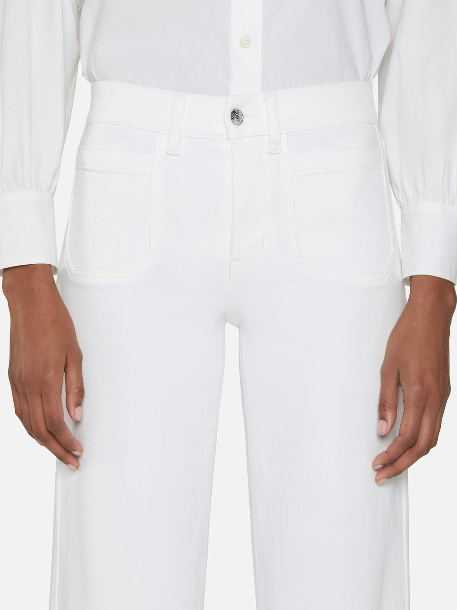 Slim le palazzo denim