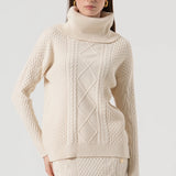 Vanilla knit sweater
