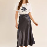 Gun metal skirt